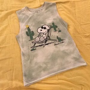 Snoopy Desert Vibes Muscle Tank